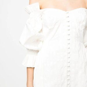 Cult Gaia White Simona Dress